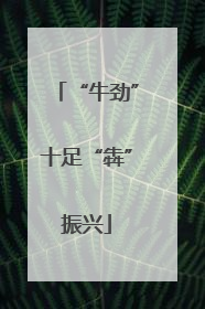 “牛劲”十足“犇”振兴