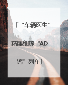 “车辆医生”精雕细琢“AD钙”列车