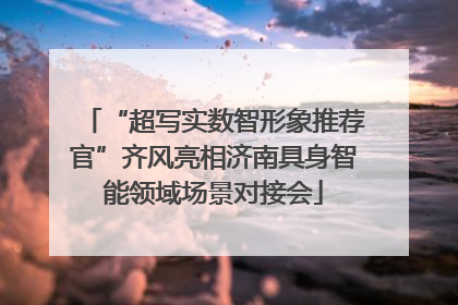“超写实数智形象推荐官”齐风亮相济南具身智能领域场景对接会