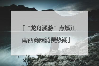 “龙舟溪游”点燃江南西商圈消费热潮