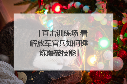 直击训练场 看解放军官兵如何锤炼爆破技能