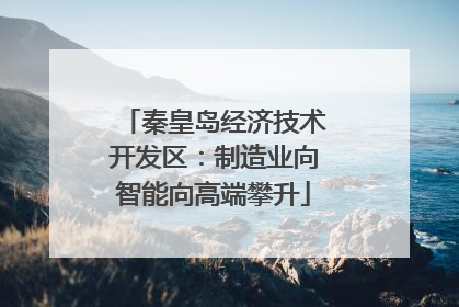 秦皇岛经济技术开发区：制造业向智能向高端攀升