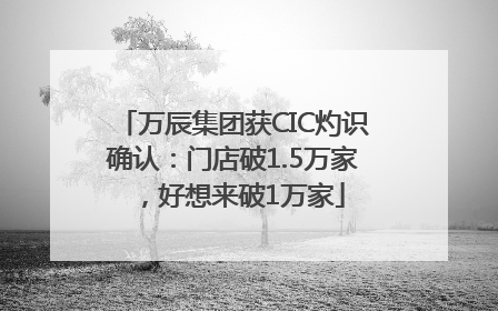 万辰集团获CIC灼识确认：门店破1.5万家，好想来破1万家