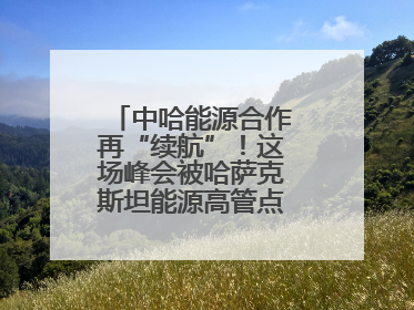 中哈能源合作再“续航”！这场峰会被哈萨克斯坦能源高管点赞“加油”