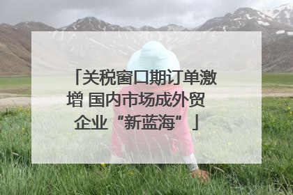 关税窗口期订单激增 国内市场成外贸企业“新蓝海”