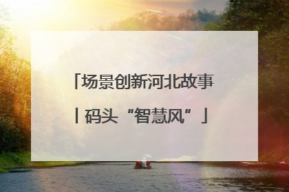 场景创新河北故事丨码头“智慧风”