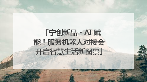 宁创新品・AI 赋能！服务机器人对接会开启智慧生活新图景