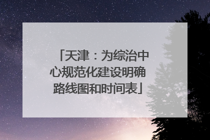 天津：为综治中心规范化建设明确路线图和时间表