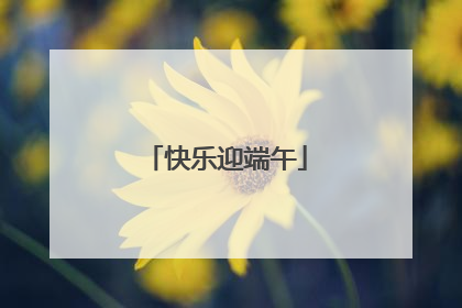 快乐迎端午
