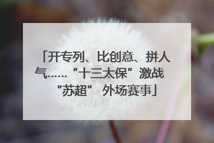 开专列、比创意、拼人气……“十三太保”激战“苏超” 外场赛事