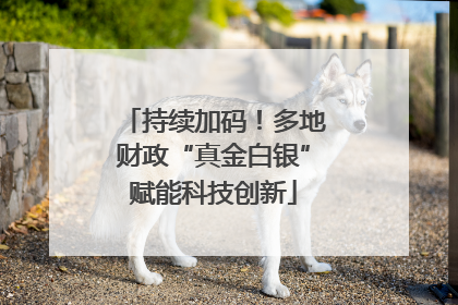 持续加码！多地财政“真金白银”赋能科技创新