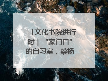 文化书院进行时｜“家门口”的自习室，桑杨社区织就15分钟学习生活圈