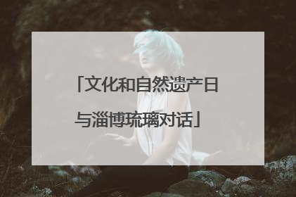 文化和自然遗产日与淄博琉璃对话