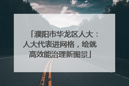 濮阳市华龙区人大：人大代表进网格，绘就高效能治理新图景
