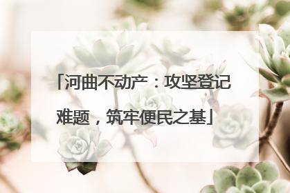河曲不动产：攻坚登记难题，筑牢便民之基