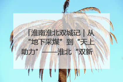 淮南淮北双城记｜从“地下采煤”到“天上助力”——淮北“双新”产业突围记