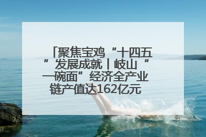 聚焦宝鸡“十四五”发展成就丨岐山“一碗面”经济全产业链产值达162亿元 入选全国典型县