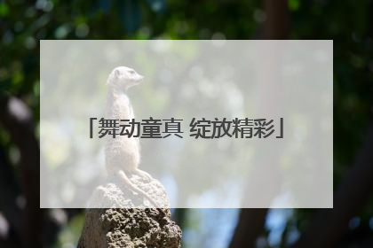 舞动童真 绽放精彩