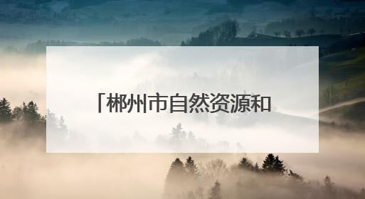 郴州市自然资源和规划局：筑牢安全防线 守护群众平安