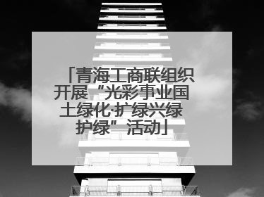 青海工商联组织开展“光彩事业国土绿化·扩绿兴绿护绿”活动