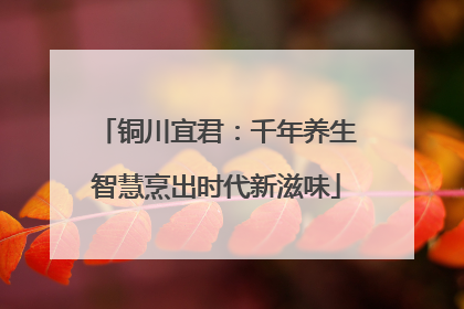 铜川宜君：千年养生智慧烹出时代新滋味