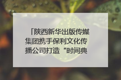 陕西新华出版传媒集团携手保利文化传播公司打造“时间典藏”数字艺术馆