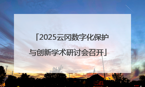 2025云冈数字化保护与创新学术研讨会召开