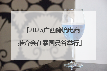 2025广西跨境电商推介会在泰国曼谷举行